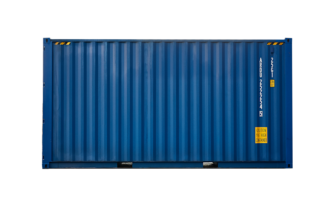 25G1 20FT High Cube new blue side