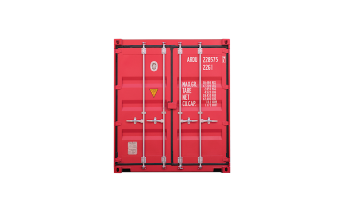 22G1 20ft standard New Red Front