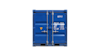 8BG4 8FT STEEL FLOOR NIEUW doors closed control