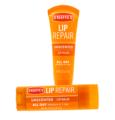 Lip Repair Unscented Stick and Tube