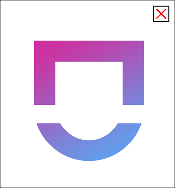 Graphic with gradient fill