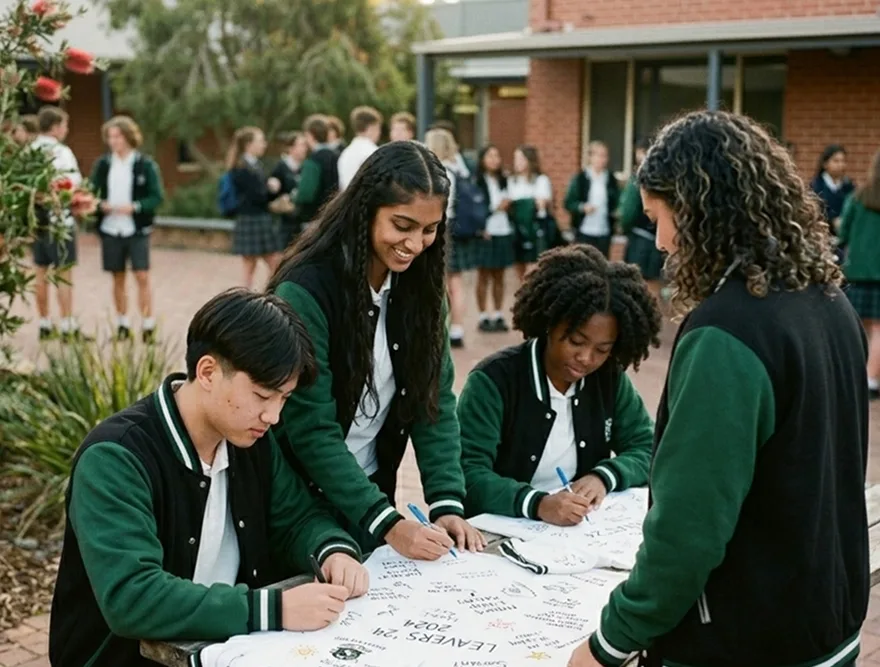 Graduation Signing Polos