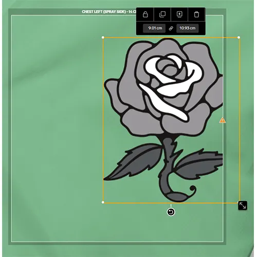 Help - Layout and placement - Decoration space edges