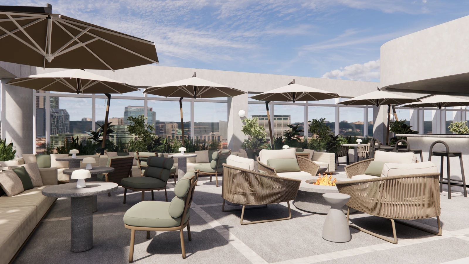 The Rooftop Terrace & Lounge 
