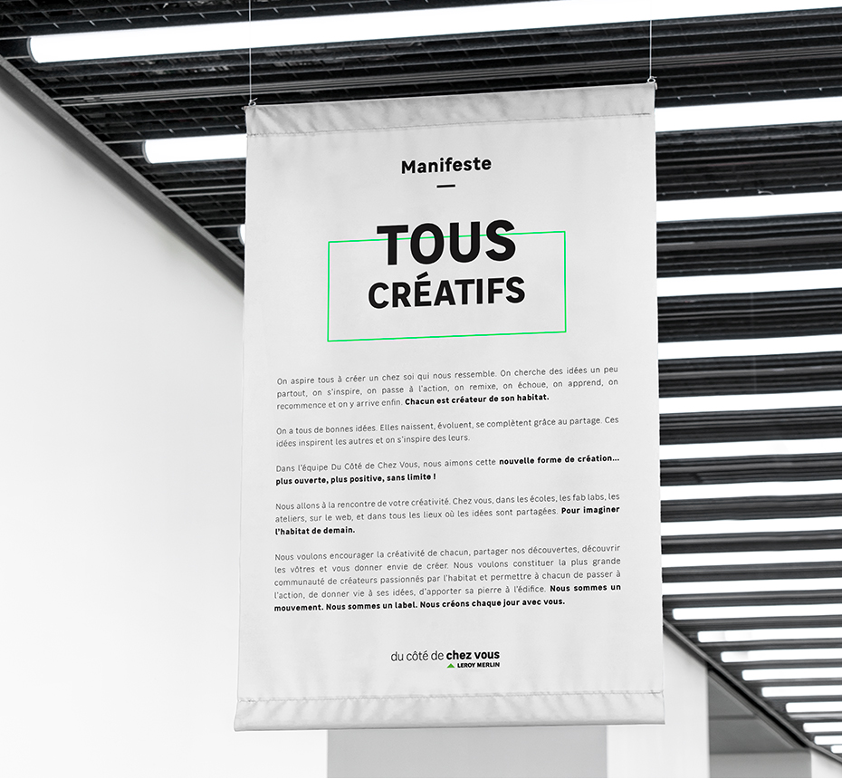 Refonte de marque "Du Côté de Chez Vous" 1 - Leroy Merlin