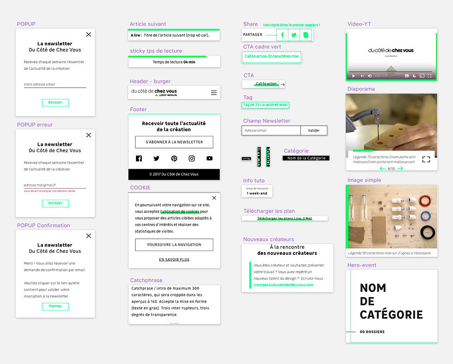 Refonte de marque "Du Côté de Chez Vous" 3 - Leroy Merlin