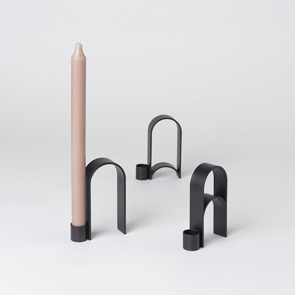 ARCH CANDLE HOLDERS by Kristina Dam