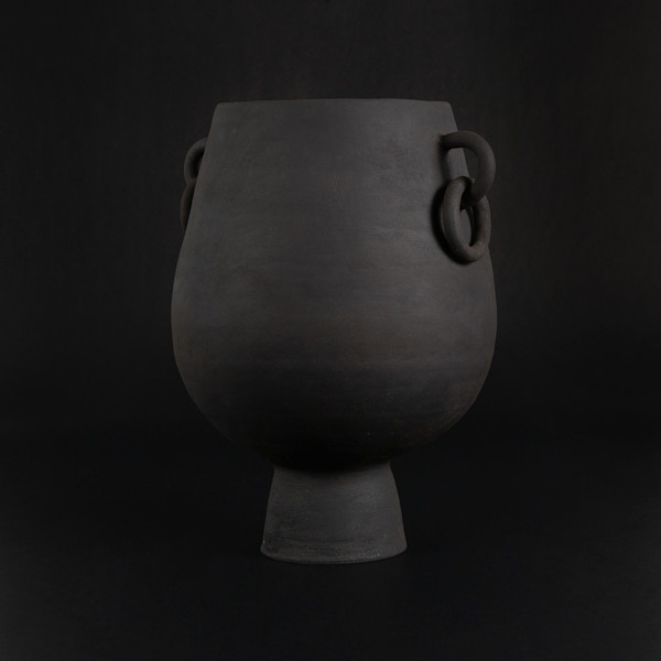 XL VESSEL WITH HANDLES by Simone Karras