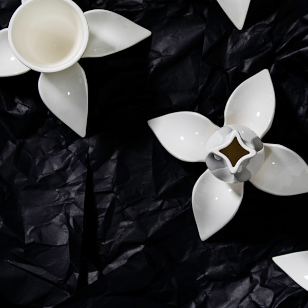 Abelia Cup & Saucer by Object Van Brandenburg