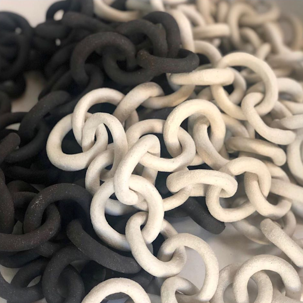 CERAMIC CHAINS by Simone Karras