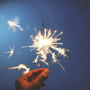 Spark Energy collapse – what are your options? image of hand holding a sparkler with sparks
