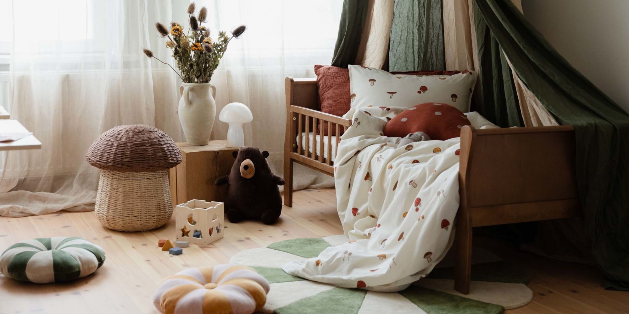 Room with kids furniture