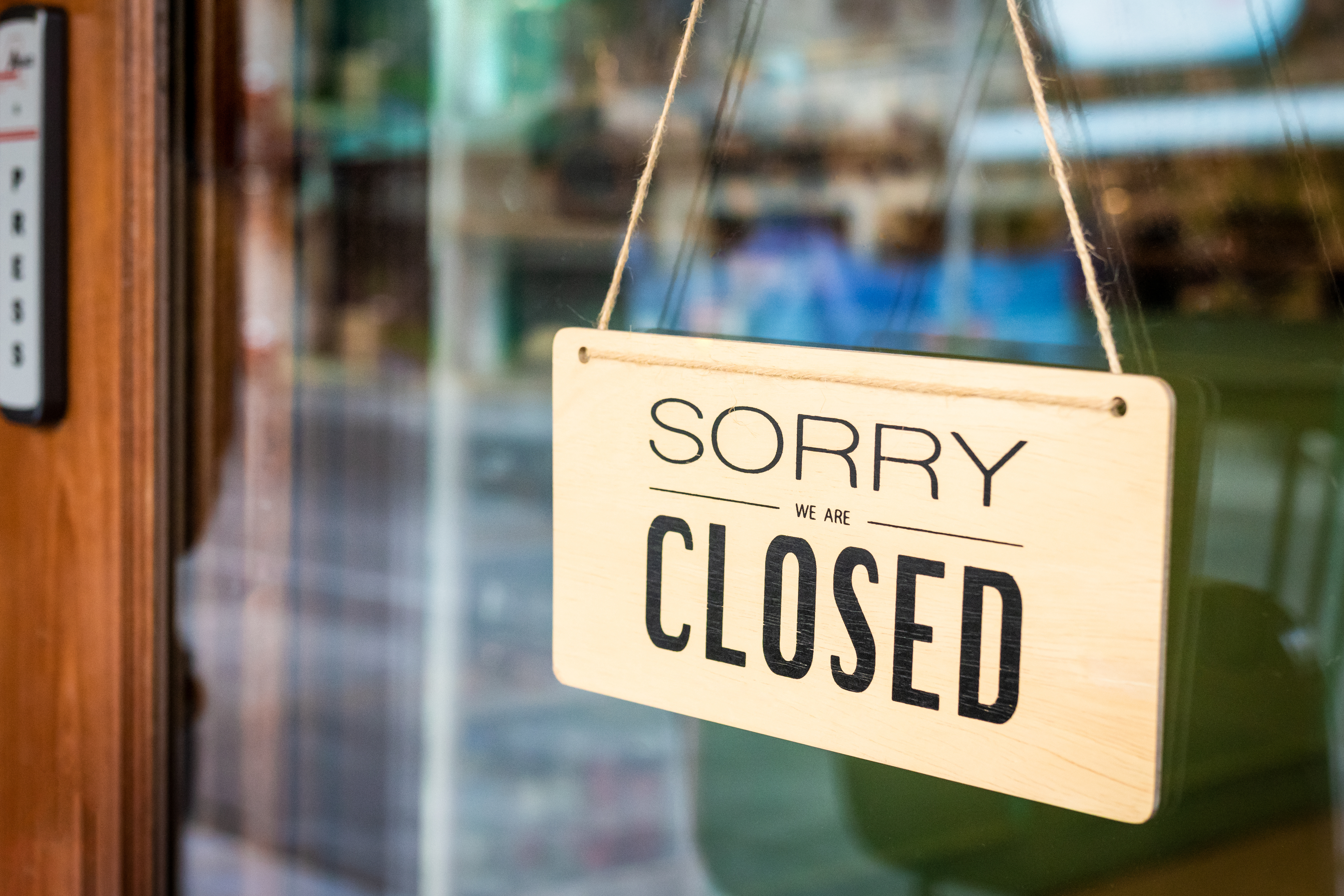 Sorry we are closed