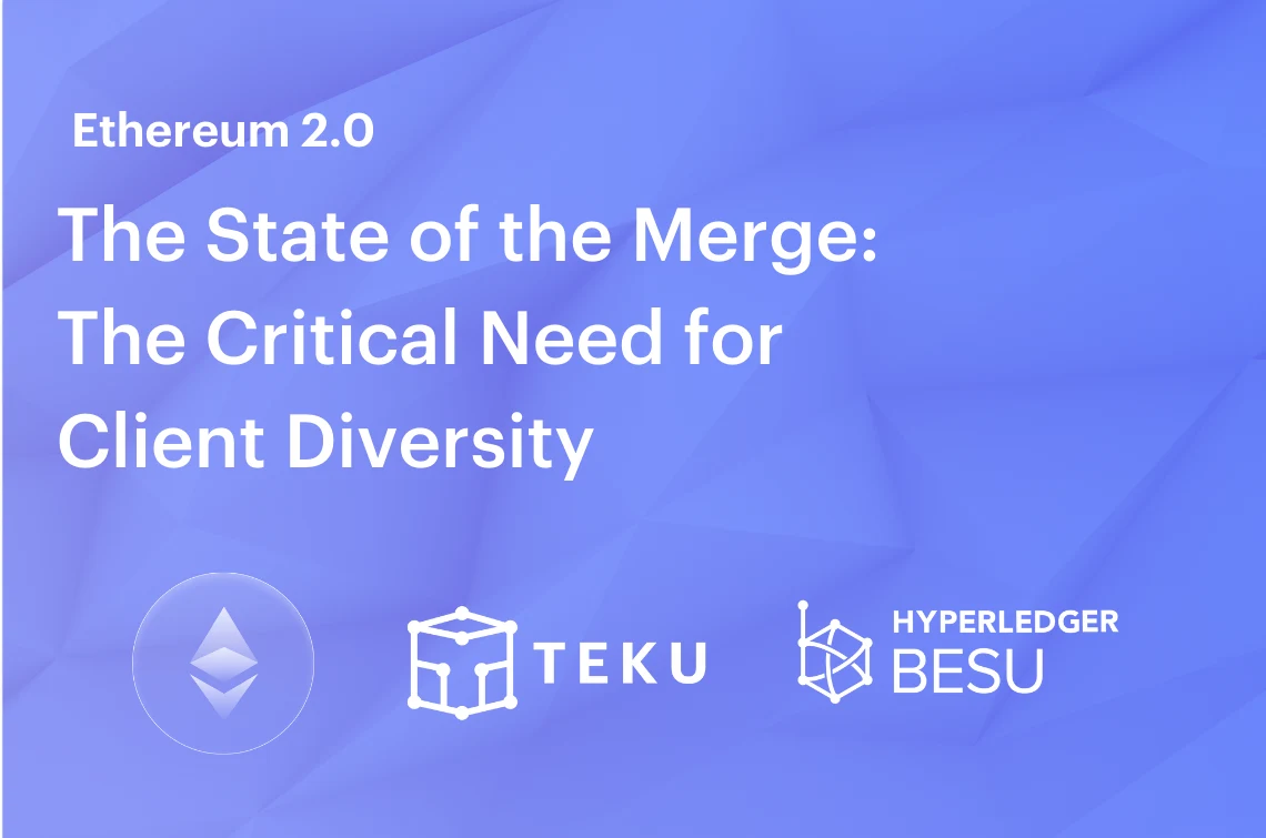 Image: The Critical Need For Client Diversity Ahead Of Ethereum’s Merge To Proof of Stake