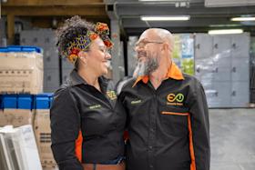 Oswall Ramírez y Natalia Herrón