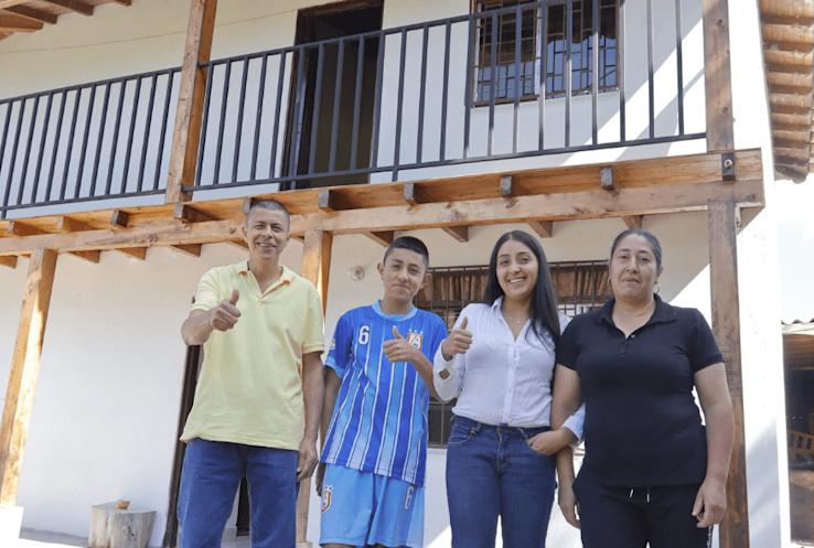 Una remodelación de vivienda cambió la vida de la familia Atehortúa Henao