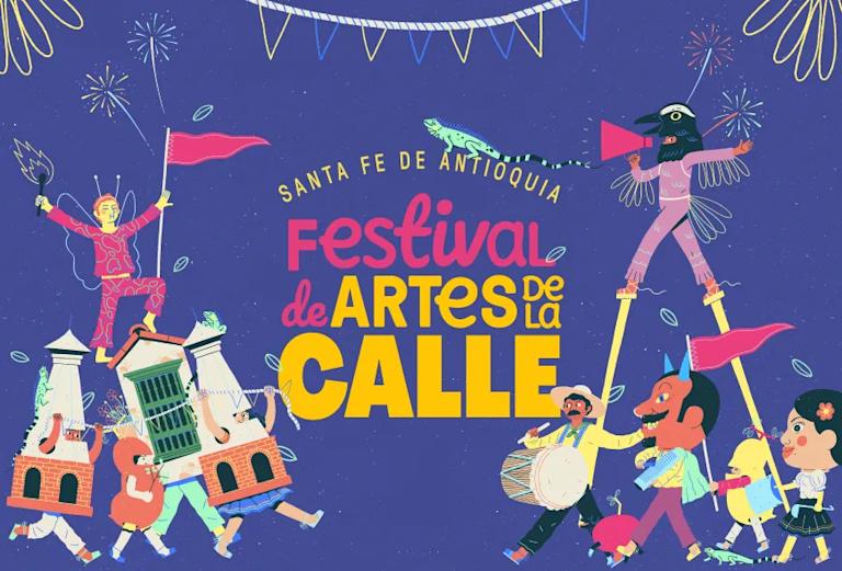 Cabecera Santa Fe de Antioquia: artes de la calle