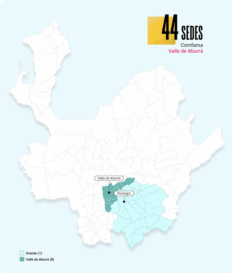 Sedes Valle de Aburrá