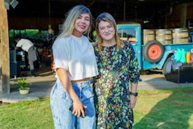 Nathaly Soto y Diana Rojas