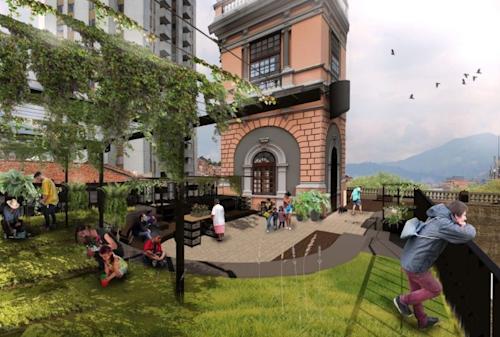 En el corazón de Medellín