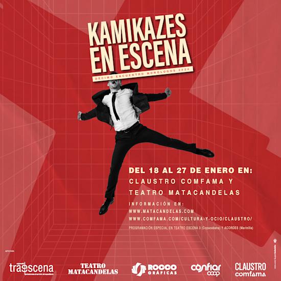 General Décimos encuentro monólogos Kamikazez en escena 2024