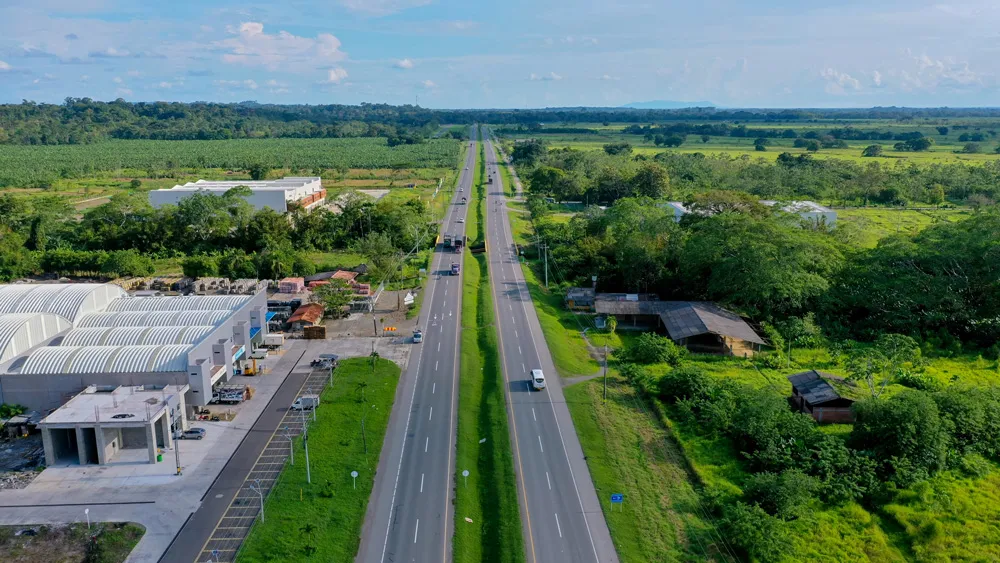 Carretera vias antioquia
