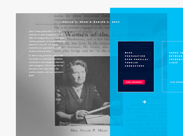 Screenshot detail of the document exploration feature.