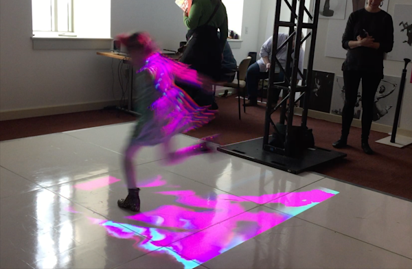 Colorscape testing with real museum visitors at the Portland Museum of Art (thank you!).