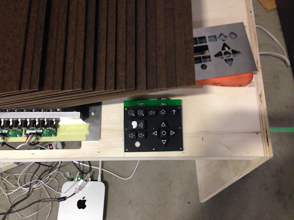 Prototyping universal keypad integration with the flip book.