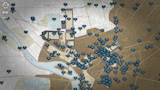 Screenshot of Digital Augustan Rome map interface.