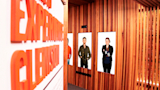 The Clemson Family Portrait in-situ at Experience Clemson in downtown Greenville, SC.