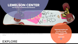 Screenshot of the Lemelson Center for the Study of Invention and Innovation homepage.