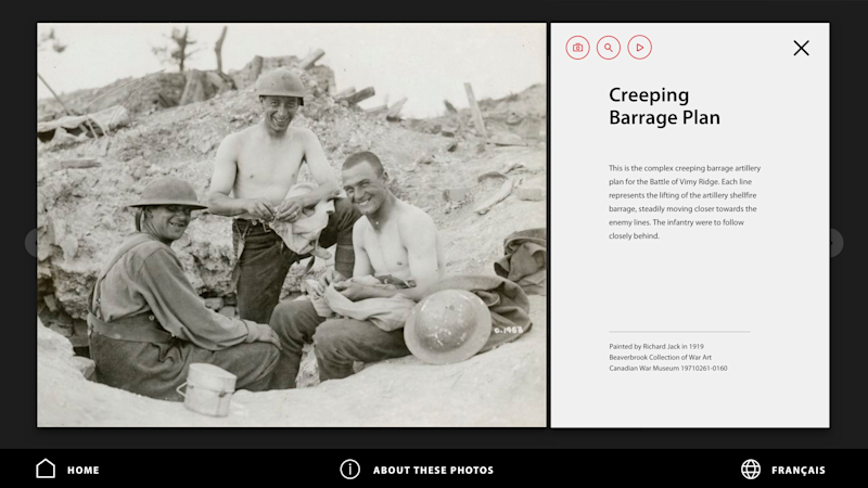 Screenshot of the artwork detail panel.