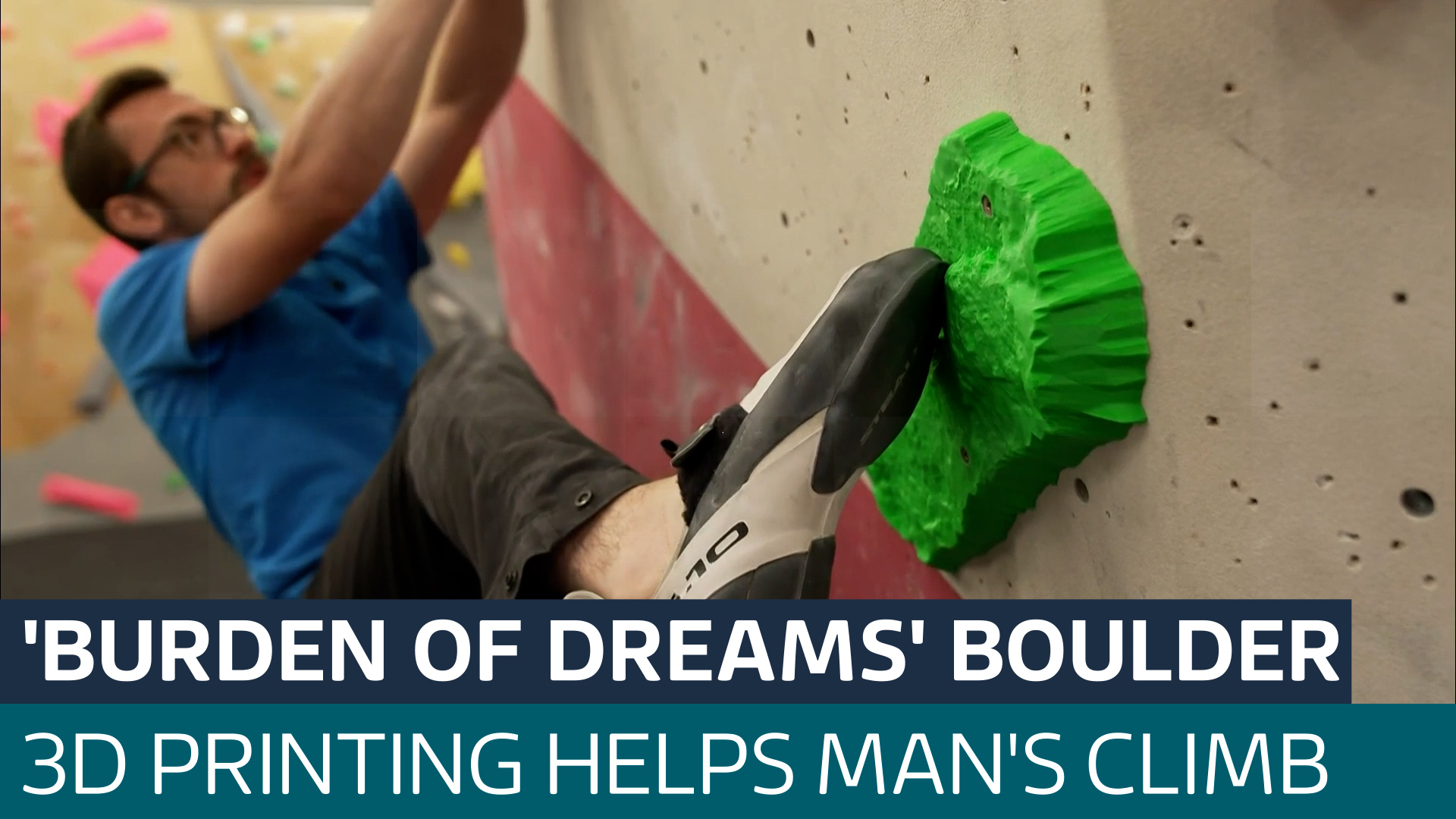 How D Printing Helped One Man Scale The Hardest Boulder In The World