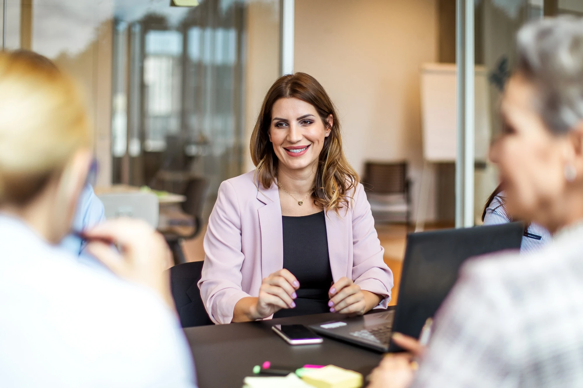 CFFP - woman having discussion with other women