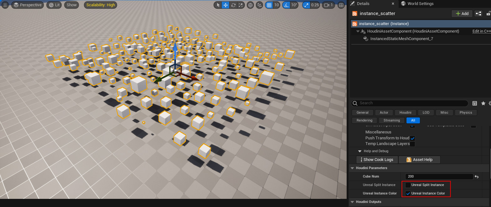 unreal_instance_demo11