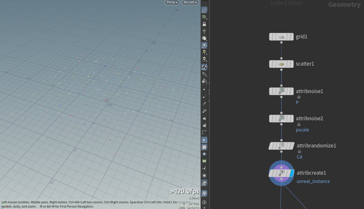 unreal_instance_demo09