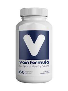 <p>Vein Formula is a supplement created by a Board Certified vein specialist. It contains Diosmin and Hesperidin Bioflavonoids which help in the fight against chronic venous disease.</p>
<ul class="fa-checkmarks">
<li>Supports Venous Tone*</li>
<li>Supports Lymphatic Drainage*</li>
<li>Supports Microcirculation*</li>
<li>Helps Support Normal Capillary Permeability*</li>
<li>Supports a Healthy Circulatory System*</li>
<li>Supports Healthy Leg Veins*</li>
</ul>
<p>60 Capsules</p>
<h2 class="uk-h1 uk-text-center">Vein Formula Supplement Facts</h2>
<table class="uk-table ingredients uk-scrollspy-init-inview uk-scrollspy-inview uk-animation-slide-left" data-uk-scrollspy="{cls:'uk-animation-slide-left', delay:400, repeat: true}">
<tbody>
<tr>
<th>Ingredients</th>
<th>Per Serving (<em>mg</em>)</th>
</tr>
<tr>
<td>Micronized Purified Flavonoid Fraction<br>(MPFF) Complex Blend</td>
<td>667 mg</td>
</tr>
<tr>
<td>Diosmin From MPFF<br>(<em>Citrus auruntium L.</em>)(Fruit)</td>
<td>600 mg</td>
</tr>
<tr>
<td>Hesperidin From MPFF<br>(<em>Citrus auruntium L.</em>)(Fruit)</td>
<td>67 mg</td>
</tr>
</tbody>
</table>
