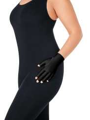 __JOBST® Bella™ Lite Ready-To-Wear Upper Extremity Garments provide gradient compression to assist in the management of mild to moderate lymphedema and other edemas. Garments are lightweight, attractive, and comfortable. Additionally, they are available in a wide range of sizes that were determinded after utilizing data from thousands of patients' arms and hands to ensure a proper fit for almost every patient.__
- Soft and air permeable.
- Lightweight, knit construction.
- Fits a wide range of arm and hand shapes.
- Reduced compression at the wrist provides an effective and comfortable fit when the Armsleeve and Gauntlet are worn together.
- Easy to put on, comfortable to wear.