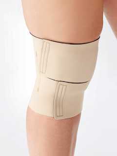 __ReadyWrap® is an off-the-shelf adjustable compression wrap for transitioning out of therapy into self-management during the daytime, nighttime, and high or low activity.__
- ReadyWrap adjustable compression wraps are the perfect alternative to elastic compression hosiery. And with standard size foot, calf, knee, and thigh units, you can get an off-the-shelf full-leg solution that offers a "custom" fit.