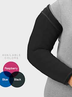 __Tribute® Wrap is an adjustable garment with foam technology that nestles into the tissue to promote skin health.__
- It comfortably adjusts to your patient’s unique shape and lifestyle to help maintain gains made during therapy, while allowing the flexibility to support further reduction.
- Simply slide it on, adjust the straps, and cover with Sleep Sleeve for a comfortable experience.