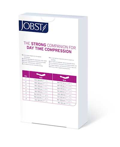 Jobst Bella Strong Glove - Sizing Chart