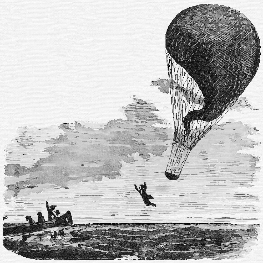 While policymakers at the Federal Reserve begin the process of tightening investors are bracing for potential volatility. IMAGE: Engraving of John Steiner’s ill-fated 1857 attempt to cross Lake Erie in a hot air balloon.