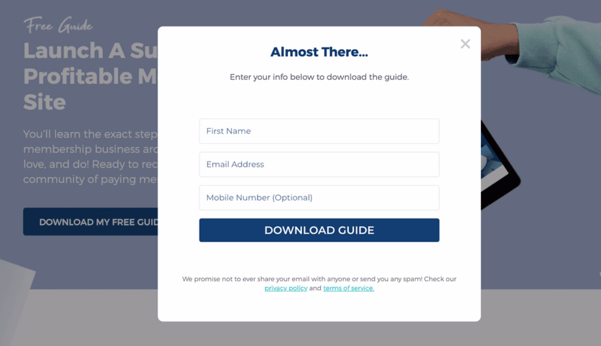 2024 10 Stu_Mclaren_form_popup_-_membershopworkshop.png
