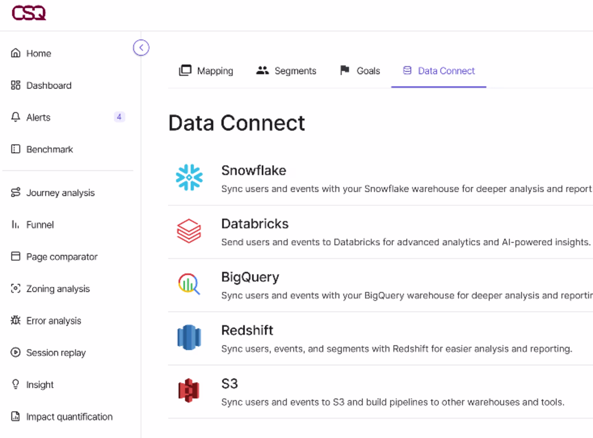Data connect visual - demo