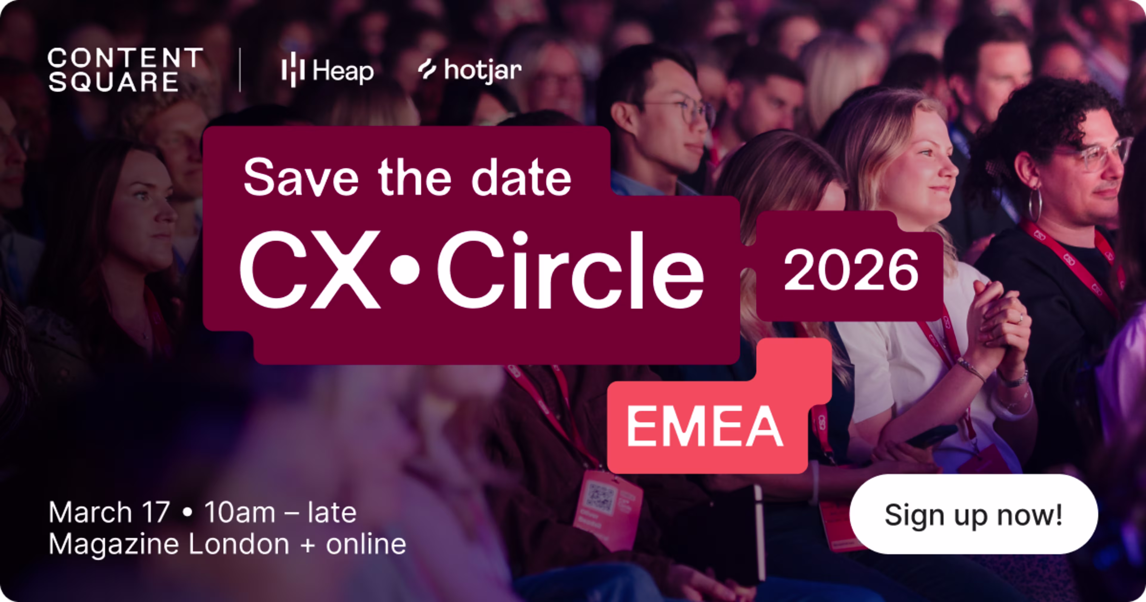 CX circle london banner