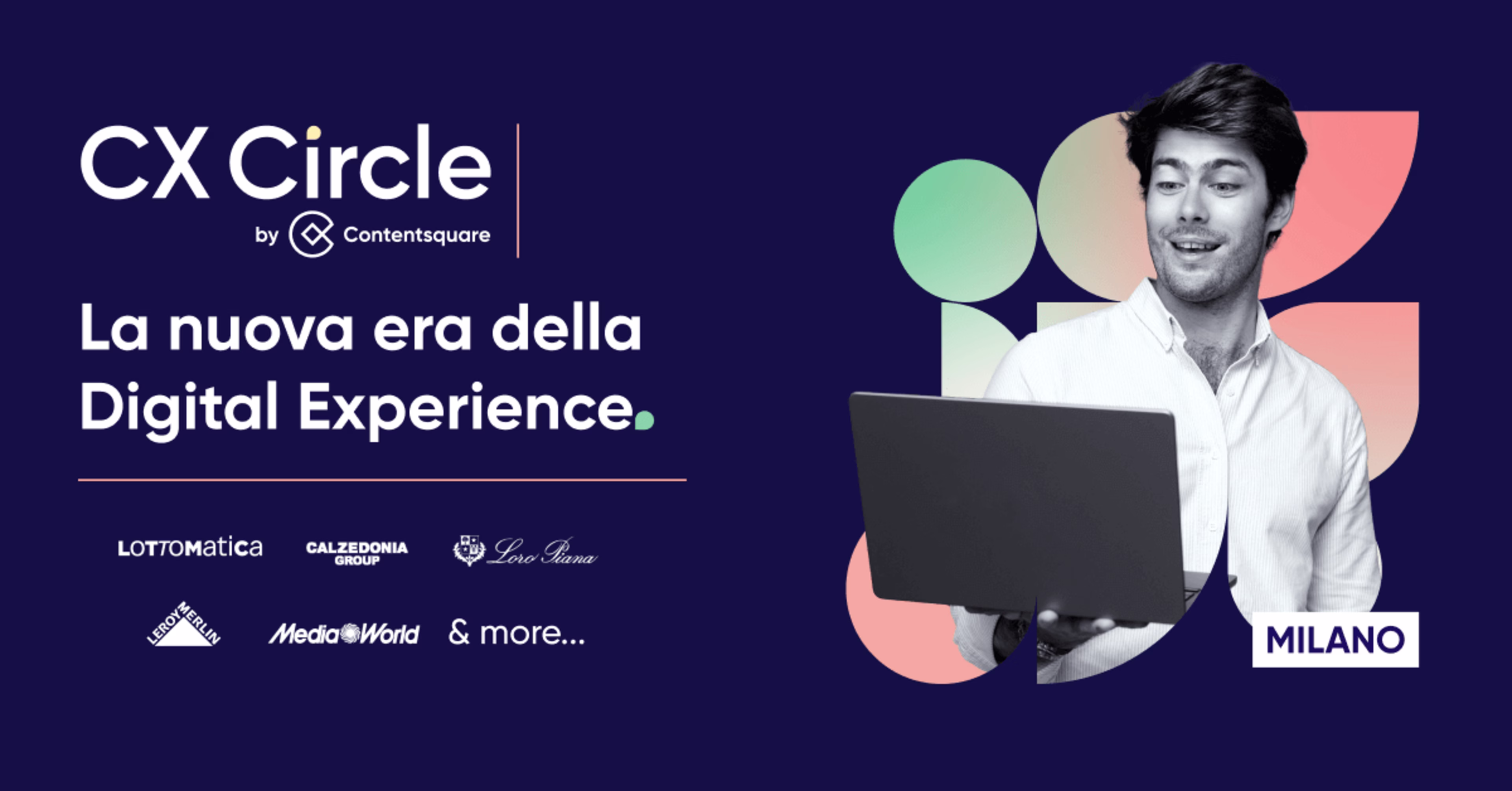 La nuova era della Digital Experience al centro di CX Circle, l’evento dedicato alle innovazioni in ambito digital analytics e al futuro della customer experience — Cover Image