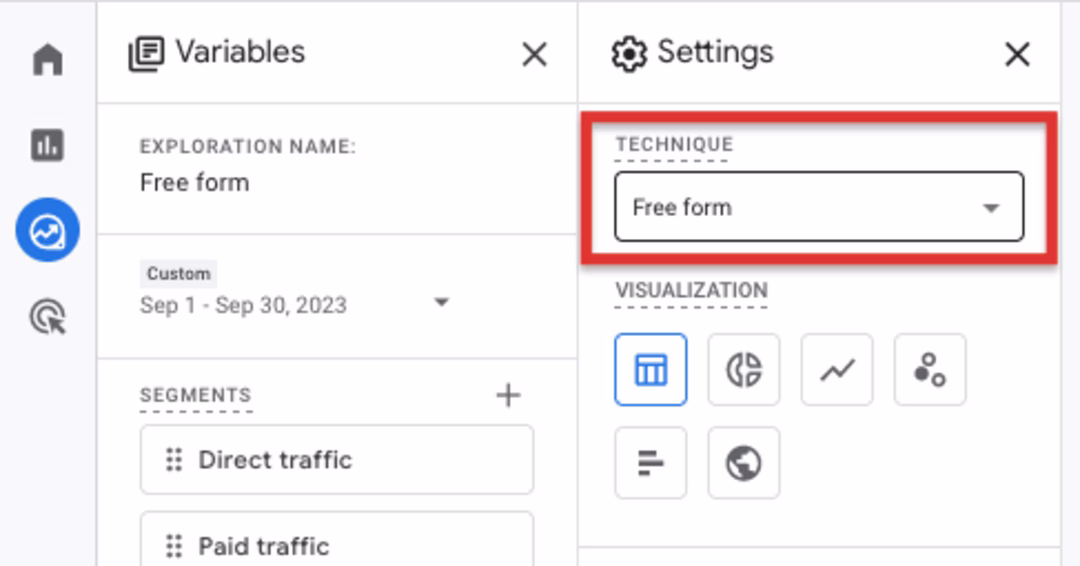 choosing-a-technique-GA4-explore