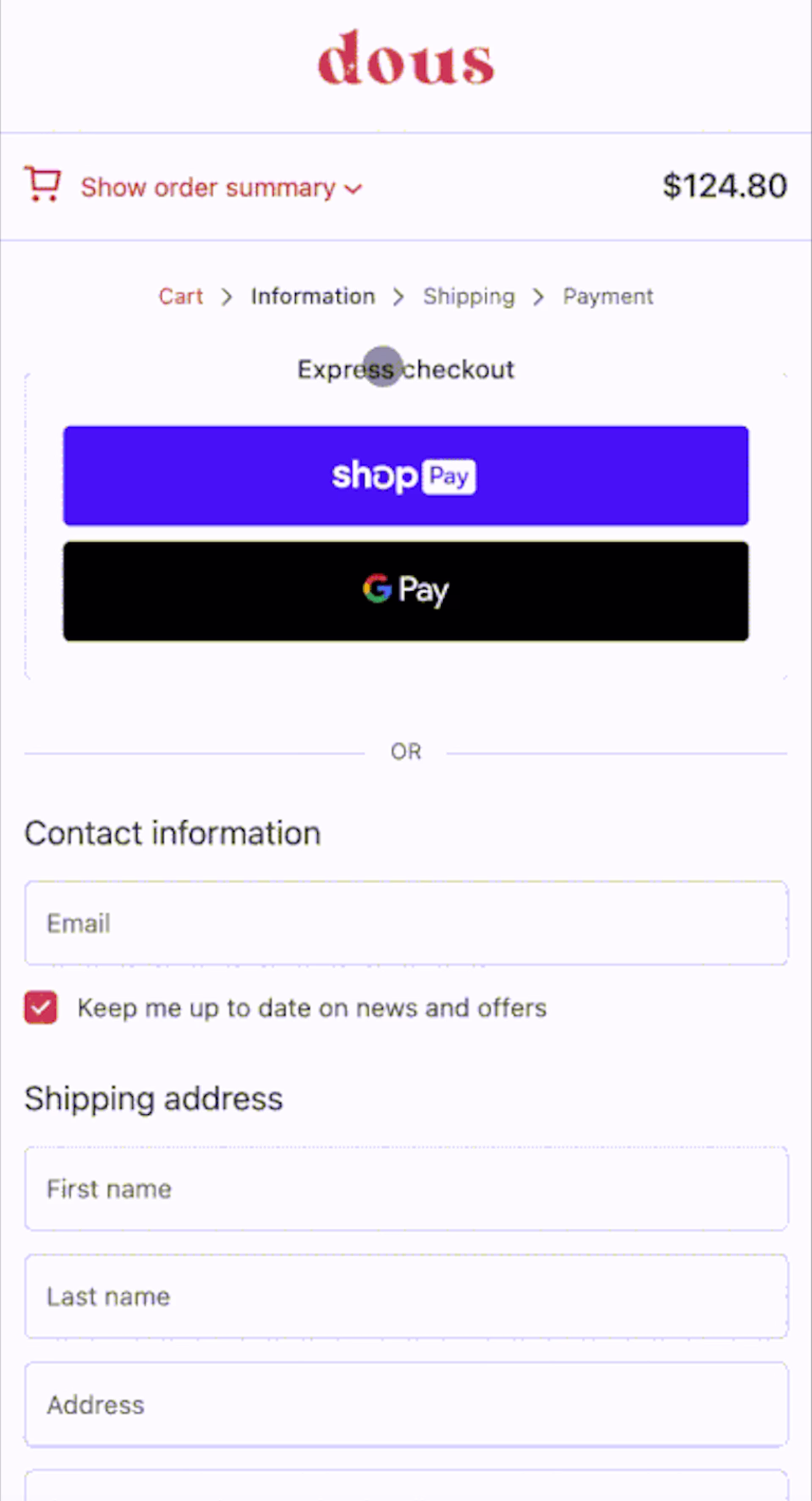 2021 10 Dous-_-Mobile-Checkout-Cart-Order-Summary-Collapsed.png
