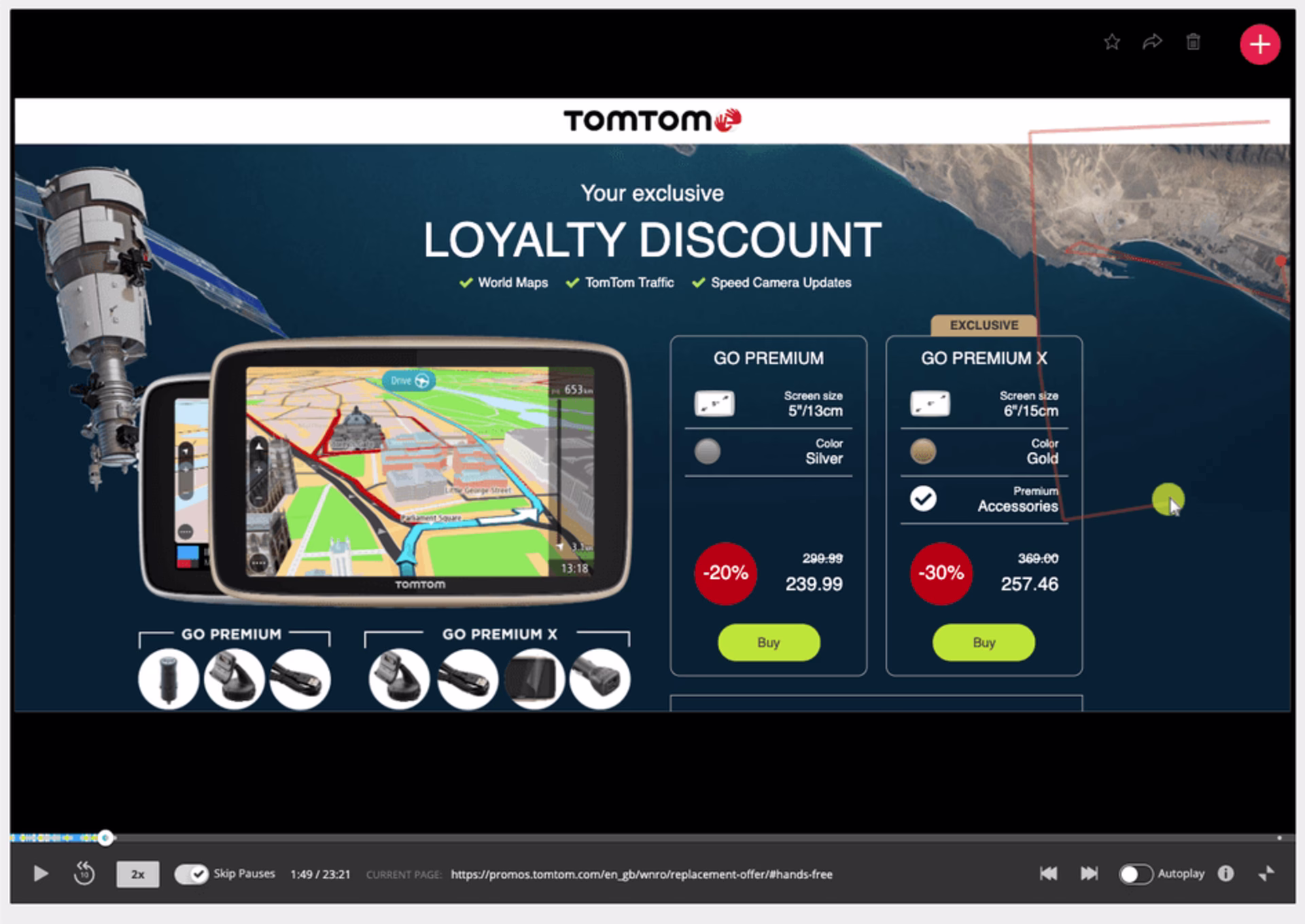 Customer Story - TomTom - Image 1 (session replay)